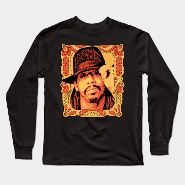 Katt williams - psychedelic style Long Sleeve T-Shirt by V x Y Creative